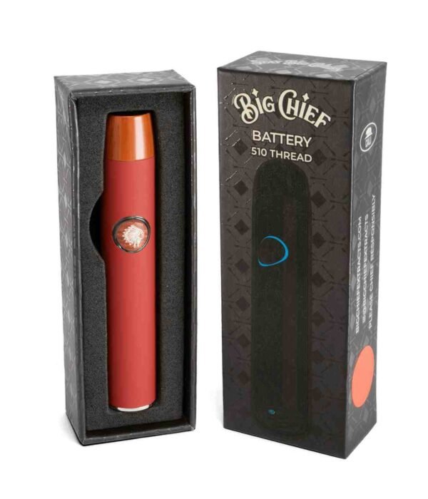 Buy Big Chief 510 Thread Battery Red