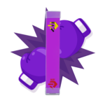 Ruby Disposable Cart Purple Punch