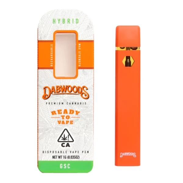 Dabwoods Full Gram Disposable Vape- GSC