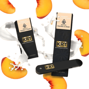 KRT Disposables Peaches and Cream