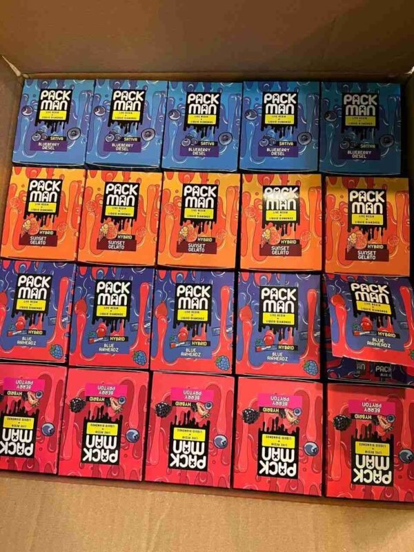 Pack Man Master Boxes (100 Pcs) Mixed Variety Flavors.