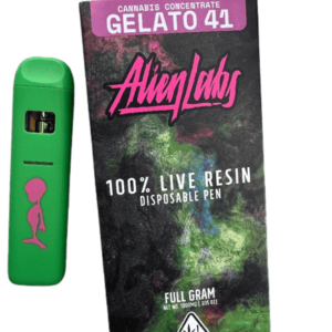 Alien Labs Gelato 41 Live Resin Disposable