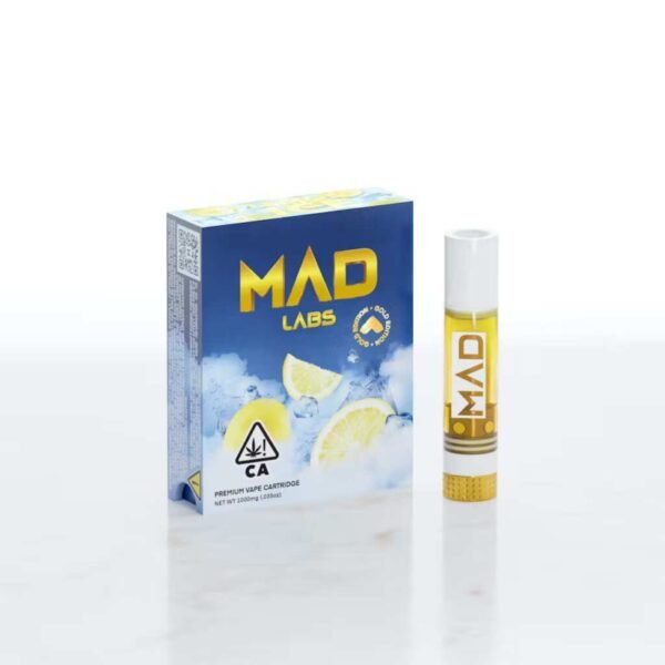 MadLabs THC Cart 1G - Lemon Ice