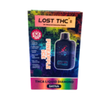 LOST THC 3rd Gen AI 2gr Live Resin Disposable Vape - Pineapple Ice Sativa
