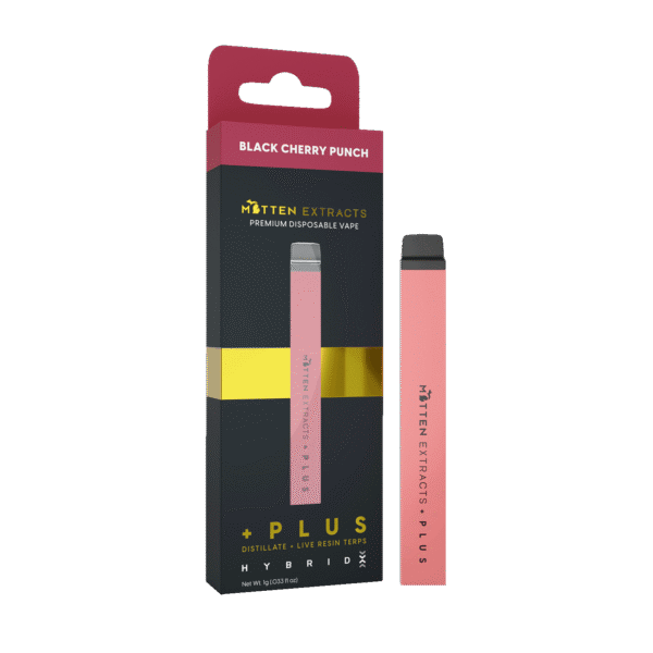 Black Cherry Punch +Plus Disposable THC Vape