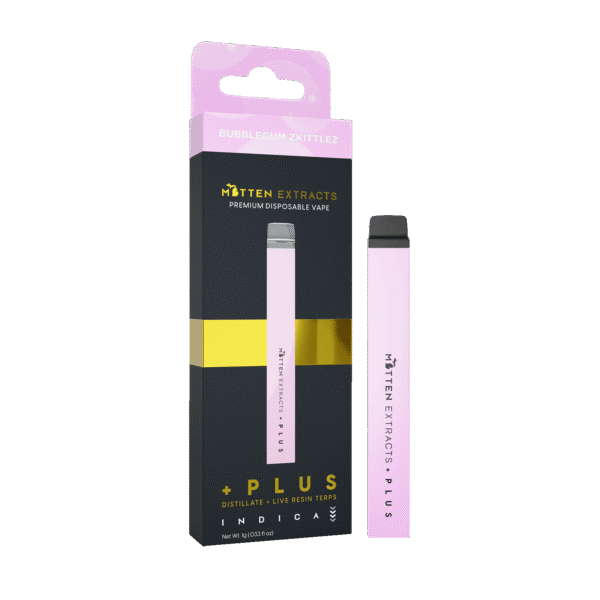 Bubblegum Zkittlez +Plus Disposable Vape