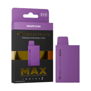 Grape Kush MAX Disposable Vape