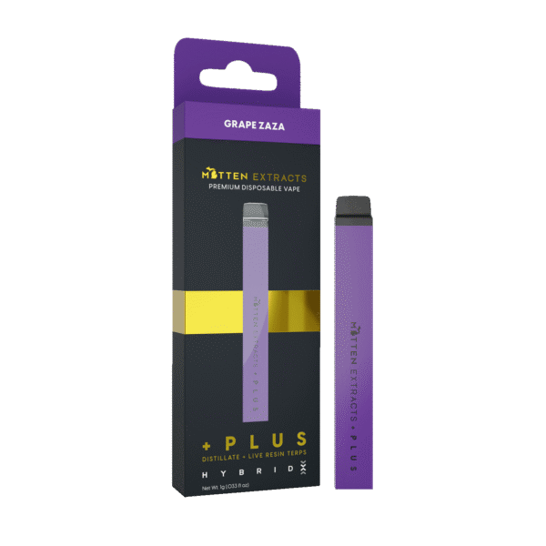 Grape Zaza Disposable THC Vape