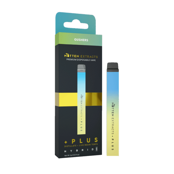 Gushers Premium Disposable VapeGushers +Plus Disposable Vape
