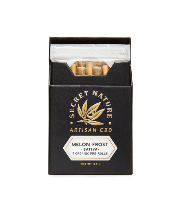 Secret Nature High-Potency Melon Frost THCA Hemp Flower Pre-Rolls