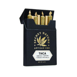 Secret Nature High-Potency Space Candy THCA Hemp Flower Pre-Rolls