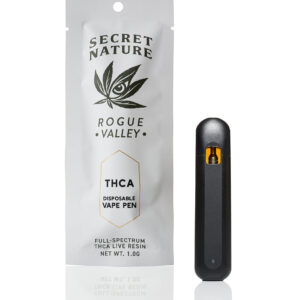 Secret Nature Live Resin Sauce THCA Disposable 1g