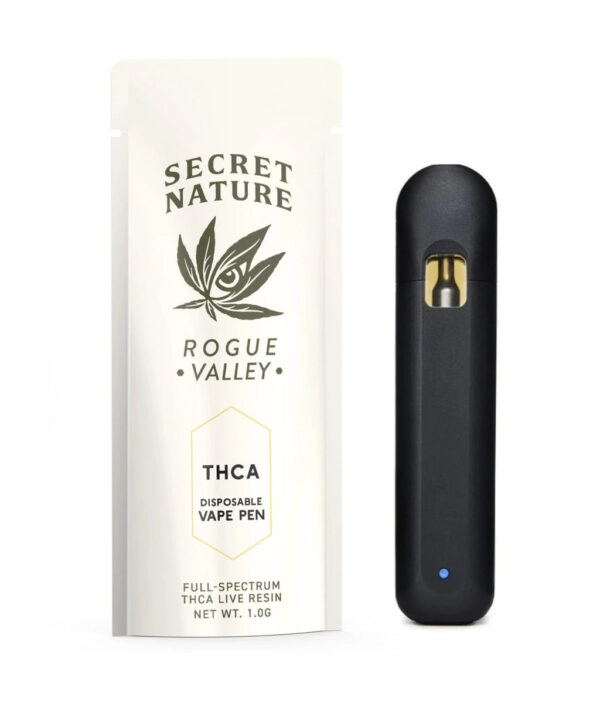 Secret Nature Live Resin THCA Disposable 1g