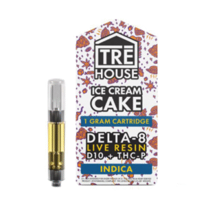 TRE House Live Resin Delta 8 + D10 + THC-P Vape Cartridge 1G