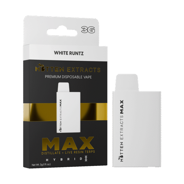 White Runtz MAX Disposable Vape