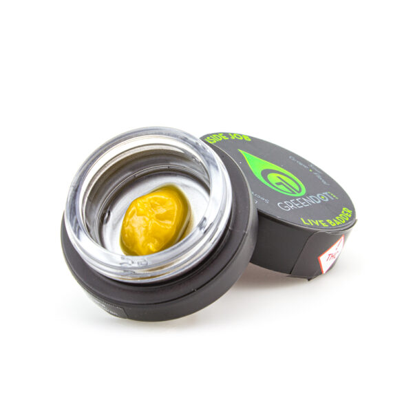 Green Dot - Black Label Live Badder - Reba Jam 1g Med